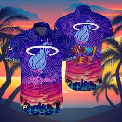 Summer Aloha NBA Miami Heat Hawaiian Shirt For Summer Lovers Summer Aloha NBA Miami Heat Hawaiian Shirt For Summer Lovers