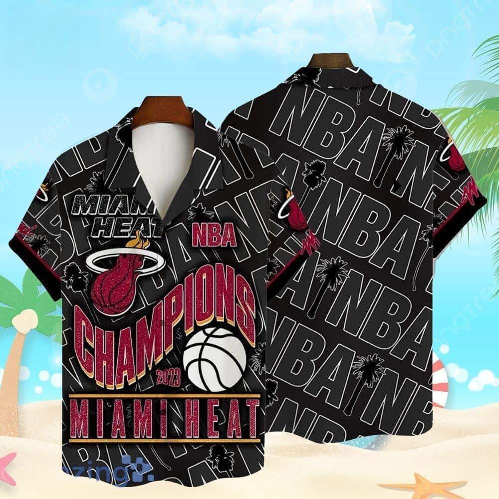NBA Champions Miami Heats Hawaiian Shirt Gift For Basketball Players