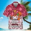 Burnie Miami Heat Hawaiian Shirt Eat Sleep Heat Repeat