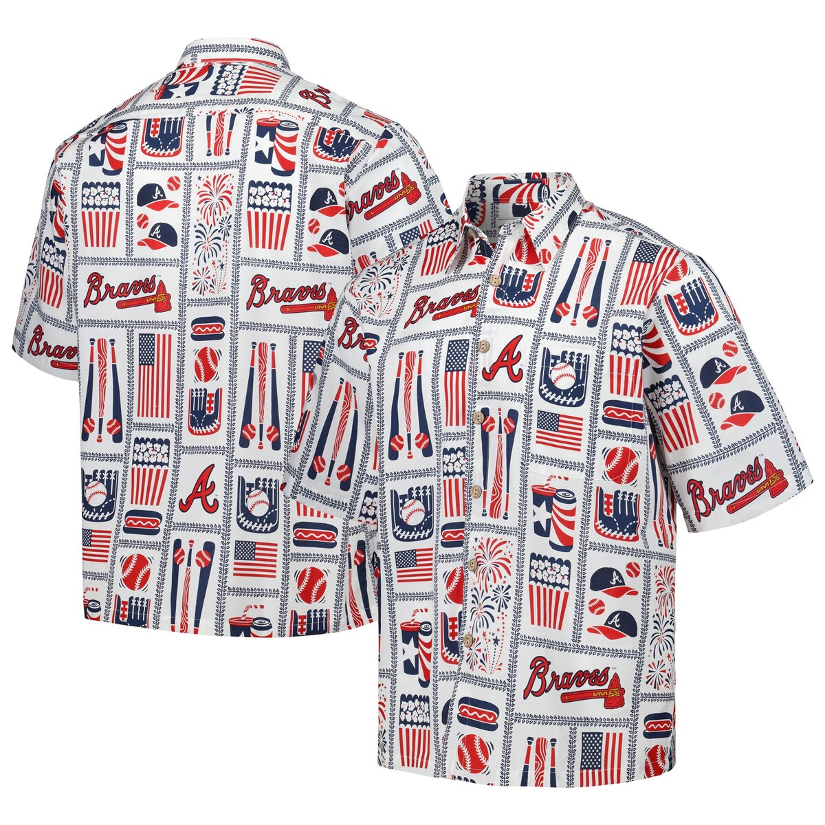 MLB Atlanta Braves Hawaiian Shirt Beach Gift For Baseball Fans