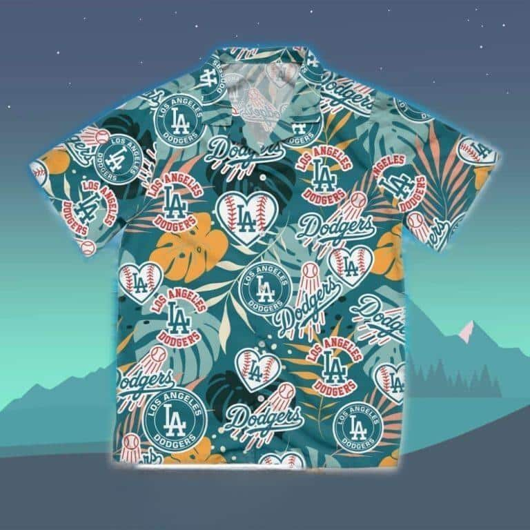 Summer Aloha MLB Los Angeles Dodgers Hawaiian Shirt Beach Gift For Friend