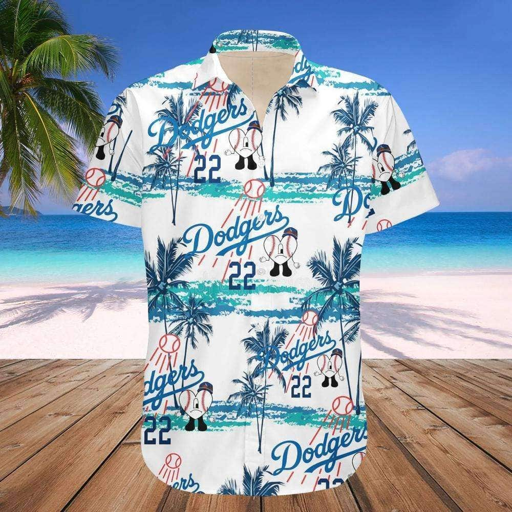 Aloha MLB Los Angeles Dodgers Hawaiian Shirt Summer Beach Gift