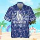 Aloha MLB Los Angeles Dodgers Hawaiian Shirt Hibiscus Pattern