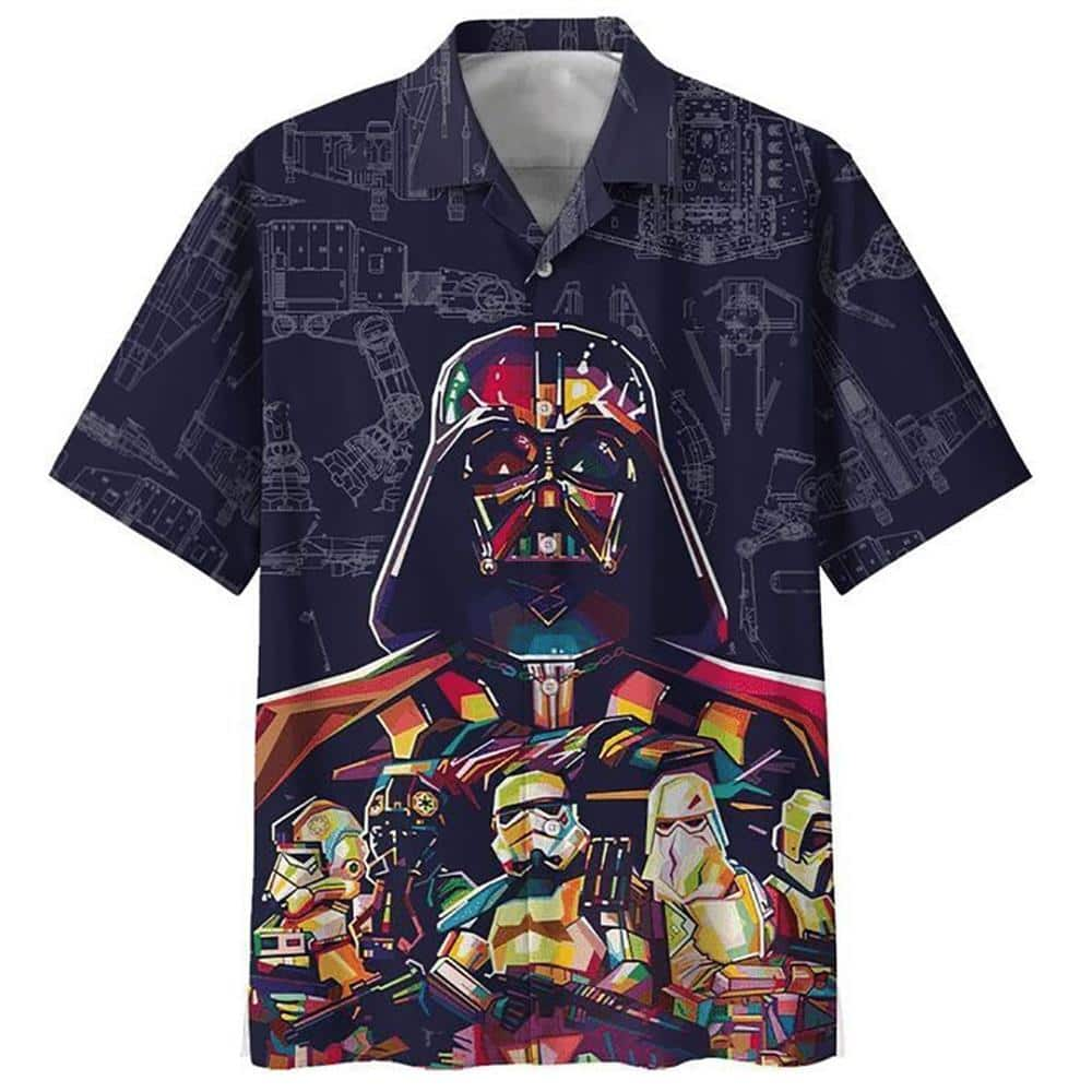 Darth Vader Star Wars Hawaiian Shirt Beach Gift For Movie Lovers