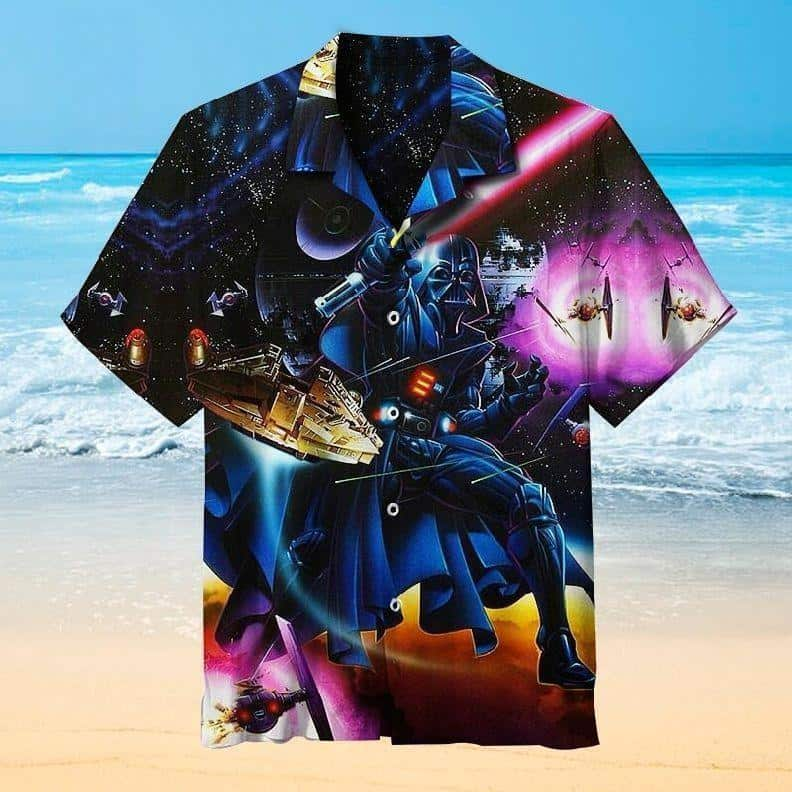 Star Wars Darth Vader Hawaiian Shirt Gift For Movie Lovers