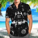 Star Wars Darth Vader Hawaiian Shirt Black Aloha Gift For Mandalorian Fans Star Wars Darth Vader Hawaiian Shirt Black Aloha Gift For Mandalorian Fans