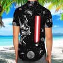 Star Wars Darth Vader Hawaiian Shirt Black Aloha Gift For Mandalorian Fans Star Wars Darth Vader Hawaiian Shirt Black Aloha Gift For Mandalorian Fans