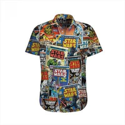 Magazine Star Wars Hawaiian Shirt Beach Gift For Movie Lovers