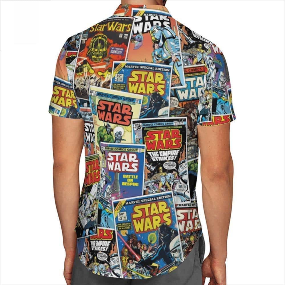 Magazine Star Wars Hawaiian Shirt Beach Gift For Movie Lovers
