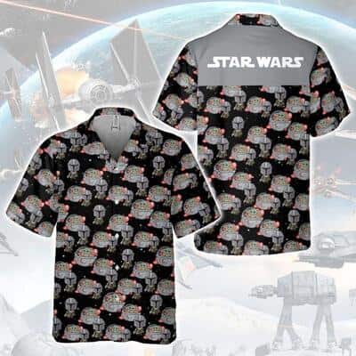 Black Aloha Baby Yoda Star Wars Hawaiian Shirt Gift For Movie Lovers