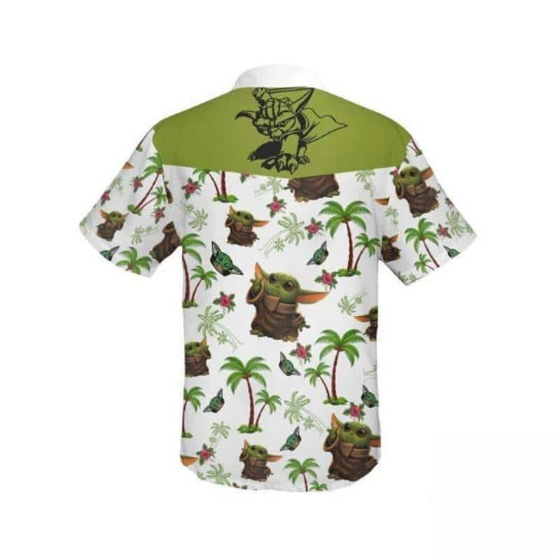 Baby Yoda Star Wars Hawaiian Shirt Beach Pattern Summer Beach Gift