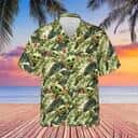 Summer Aloha Baby Yoda Star Wars Hawaiian Shirt Banana Leaves Pattern
