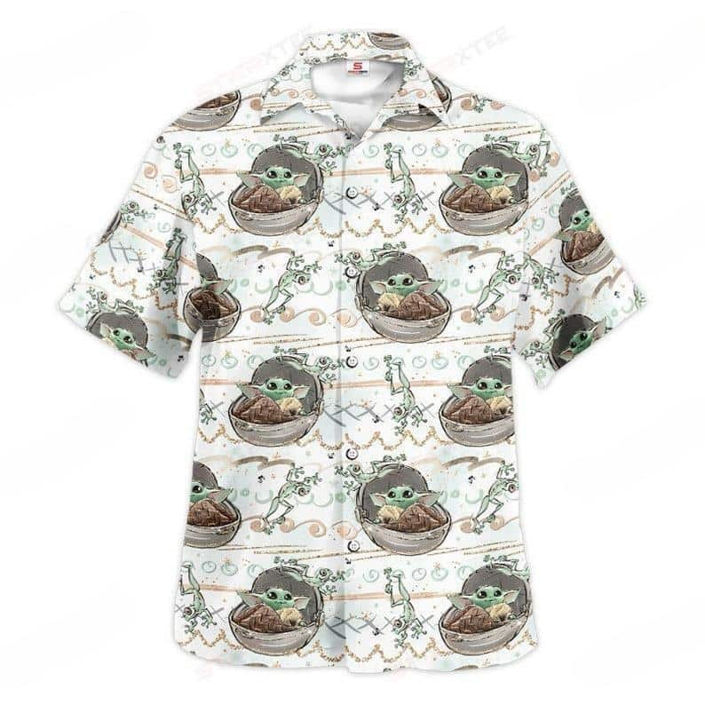 Aloha Baby Yoda Star Wars Hawaiian Shirt Gift For Beach Vacation