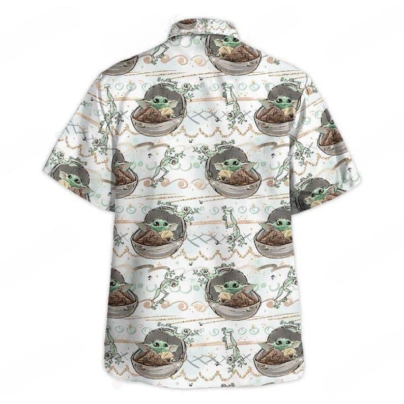 Aloha Baby Yoda Star Wars Hawaiian Shirt Gift For Beach Vacation