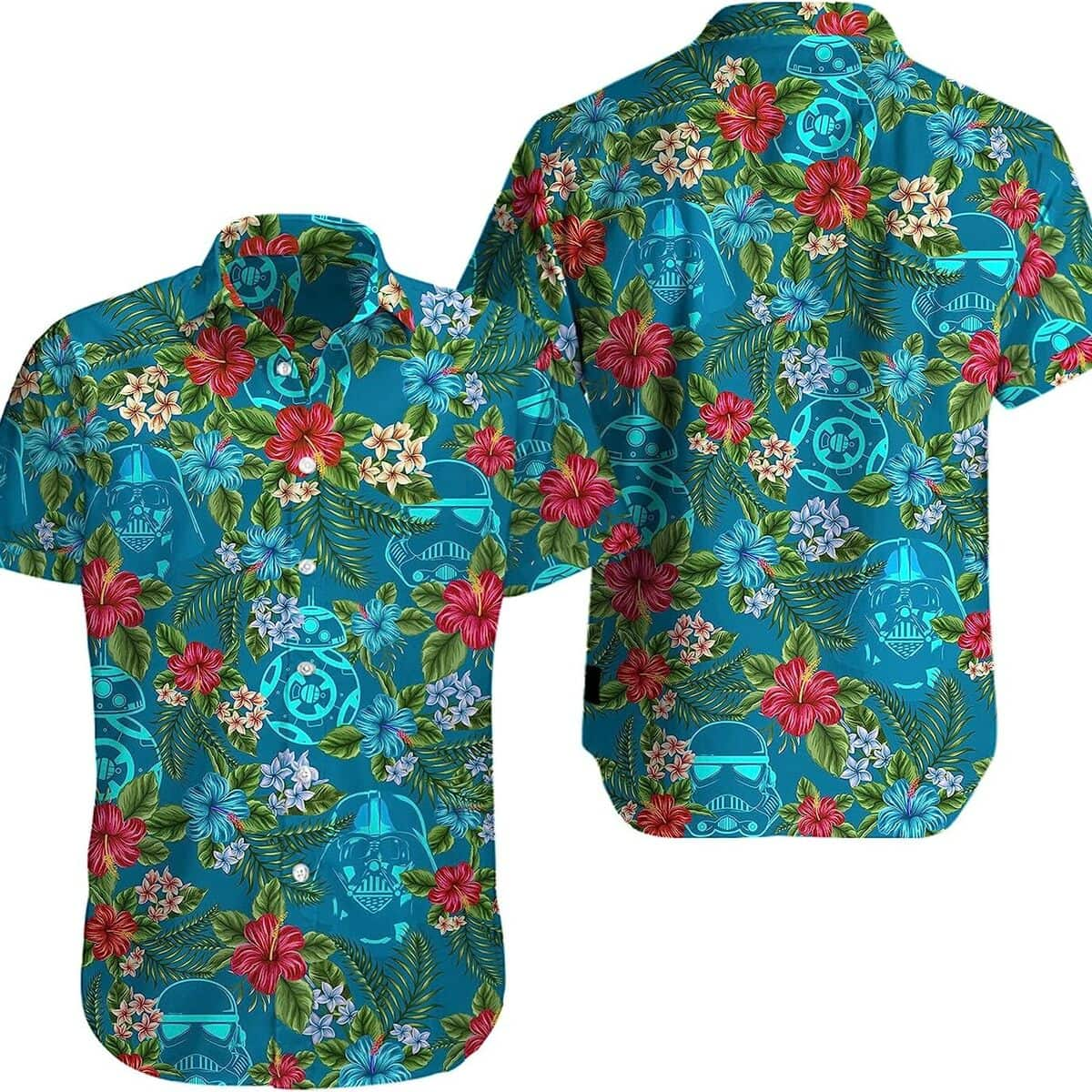 Summer Aloha Star Wars Darth Vader Hawaiian Shirt Best Beach Gift