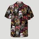 Star Wars Hawaiian Shirt Tropical Flowers Pattern Beach Gift For Friend