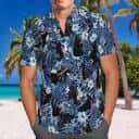 Star Wars Darth Vader With Lightsaber Tropical Pattern Hawaiian Shirt