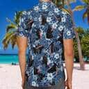 Star Wars Darth Vader With Lightsaber Tropical Pattern Hawaiian Shirt
