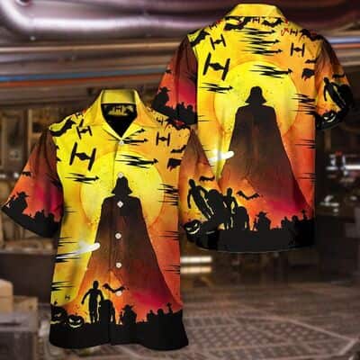 Aloha Star Wars Darth Vader Hawaiian Shirt Halloween Gift For Best Friend