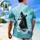 Summer Aloha Star Wars Darth Vader Surfing Hawaiian Shirt Beach Gift For Friend