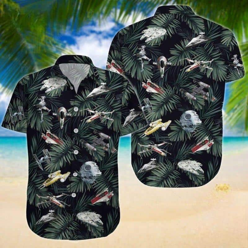 Aloha Star Wars Hawaiian Shirt Summer Leaf Beach Gift For Friend