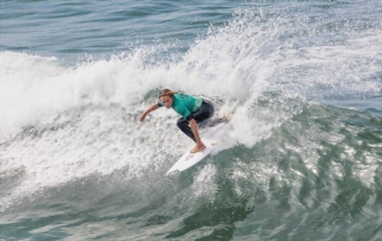 Huntington Beach, California USA - July 30 2022: Shane Sykes at the Vans US Open of Surf Huntington Beach, California USA - July 30 2022: Shane Sykes at the Vans US Open of Surf
