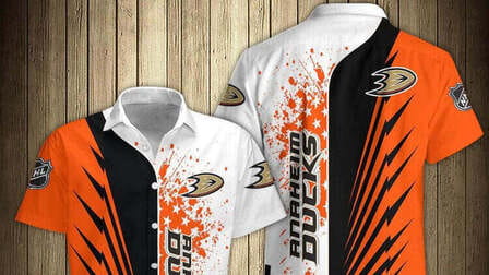 13 Awesome Anaheim Ducks Hawaiian Shirts to Show Your Team Spirit