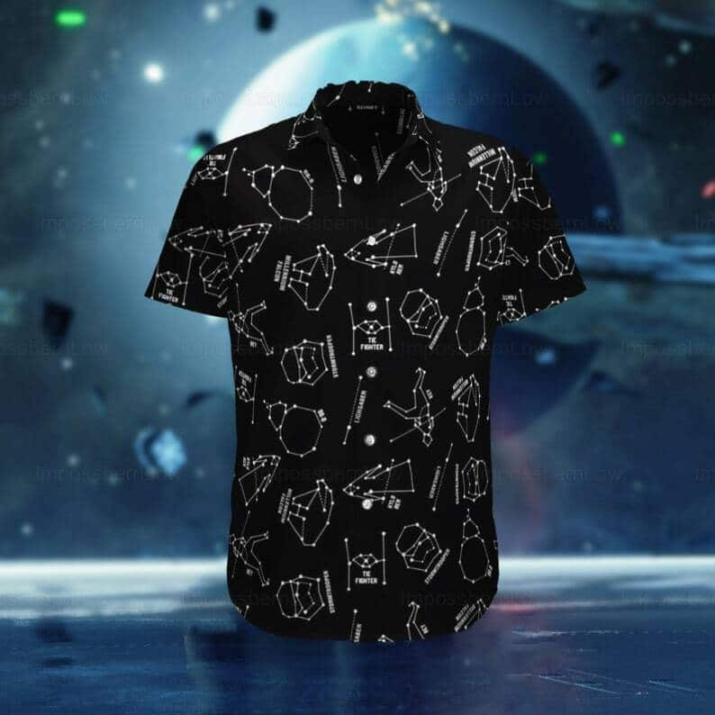 Star Wars Darth Vader Lightsaber Stormtroopers Hawaiian Shirt