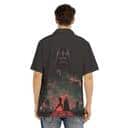 Spaceship Star Wars Synthwave Darth Vader Hawaiian Shirt