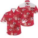 Summer Aloha NFL Kansas City Chiefs Hawaiian Shirt Hibiscus Flower Pattern Summer Aloha NFL Kansas City Chiefs Hawaiian Shirt Hibiscus Flower Pattern