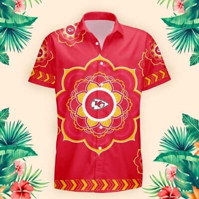 Red Aloha NFL Kansas City Chiefs Hawaiian Shirt Summer Gift For Friend