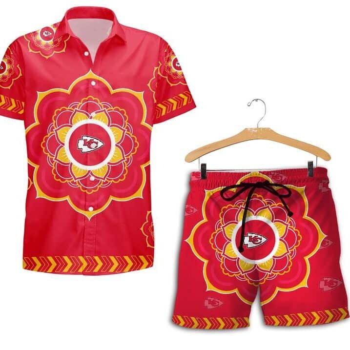 Red Aloha NFL Kansas City Chiefs Hawaiian Shirt Summer Gift For Friend