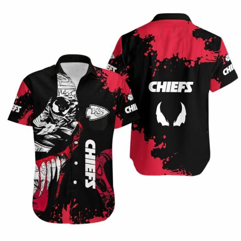 NFL Kansas City Chiefs Hawaiian Shirt Venom Summer Beach Gift