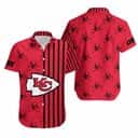 Red Aloha NFL Kansas City Chiefs Hawaiian Shirt Stripes And Skull Pattern Red Aloha NFL Kansas City Chiefs Hawaiian Shirt Stripes And Skull Pattern