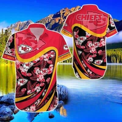 Summer Aloha NFL Kansas City Chiefs Hawaiian Shirt Tropical Flower Pattern
