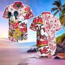 Summer Aloha Mickey Mouse Disney NFL Kansas City Chiefs Hawaiian Shirt Summer Aloha Mickey Mouse Disney NFL Kansas City Chiefs Hawaiian Shirt
