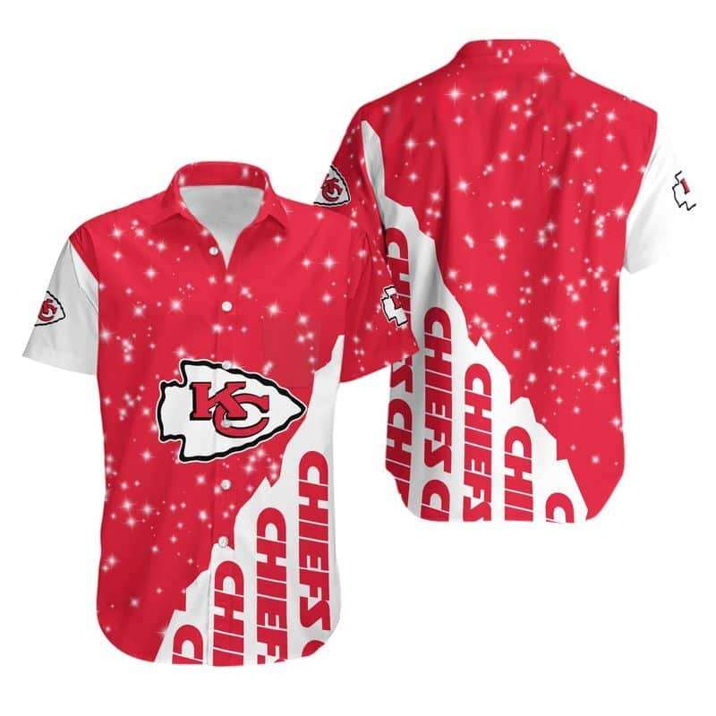 Red Aloha NFL Kansas City Chiefs Hawaiian Shirt Football Gift For Men