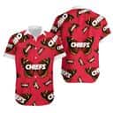Red Aloha NFL Kansas City Chiefs Hawaiian Shirt Butterflies Pattern Red Aloha NFL Kansas City Chiefs Hawaiian Shirt Butterflies Pattern
