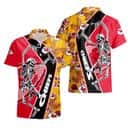 NFL Kansas City Chiefs Hawaiian Shirt Dancing Skull Beach Gift For Friend