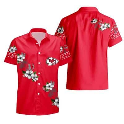 NFL Kansas City Chiefs Hawaiian Shirt Red Aloha