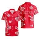 NFL Kansas City Chiefs Hawaiian Shirt Red Aloha Beach Gift For Friend