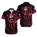Black Aloha Octopus NFL Kansas City Chiefs Hawaiian Shirt Gift For Football Fans Black Aloha Octopus NFL Kansas City Chiefs Hawaiian Shirt Gift For Football Fans
