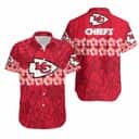 Flower and Logo NFL Kansas City Chiefs Hawaiian Shirt Beach Gift For Friend Flower and Logo NFL Kansas City Chiefs Hawaiian Shirt Beach Gift For Friend