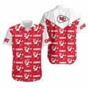 NFL Kansas City Chiefs Hawaiian Shirt Mickey and Flowers Best Beach Gift NFL Kansas City Chiefs Hawaiian Shirt Mickey and Flowers Best Beach Gift