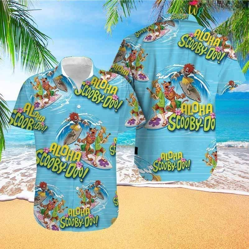 Aloha Scooby Doo Hawaiian Shirt Trendy Summer Gift