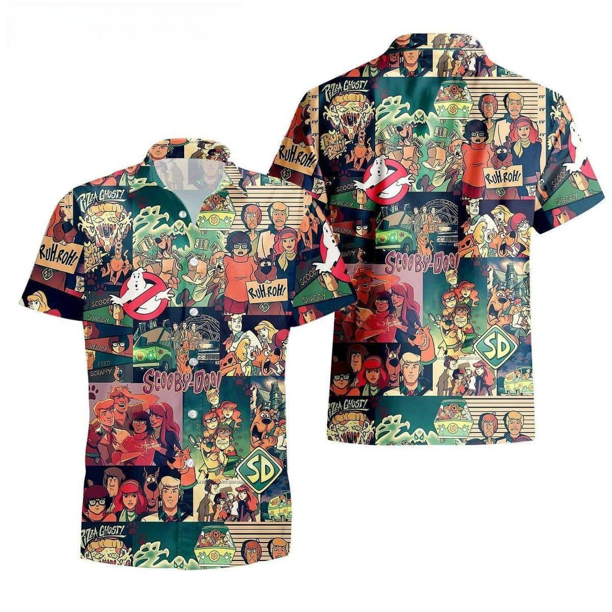 Summer Aloha Scooby Doo Hawaiian Shirt Summer Vacation Gift