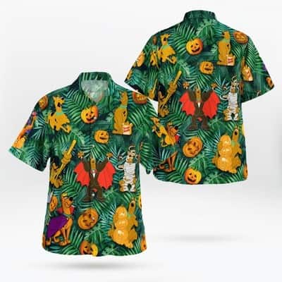 Aloha Scooby Doo Hawaiian Shirt Halloween Gift For Beach Trip