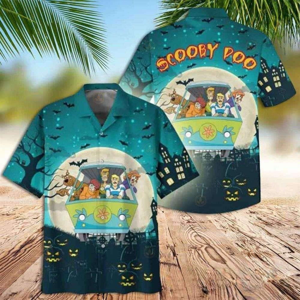 Aloha Scooby Doo Hawaiian Shirt Halloween Gift For Beach Lovers