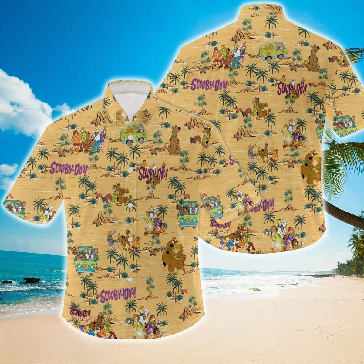 Summer Aloha Scooby Doo Hawaiian Shirt Beach Gift For Him