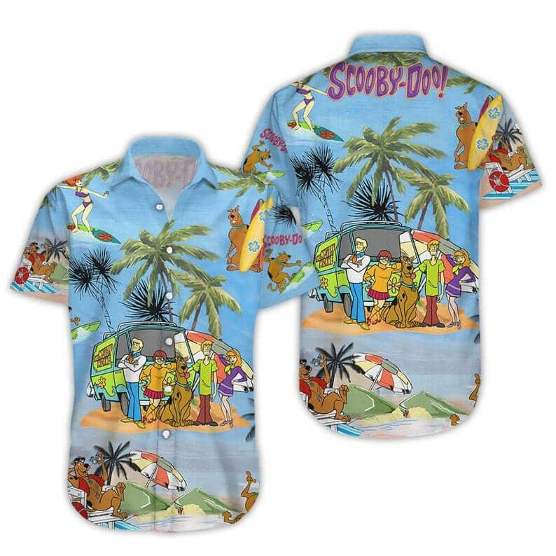 Summer Aloha Scooby Doo Hawaiian Shirt Beach Beach Gift For Cartoon Lovers